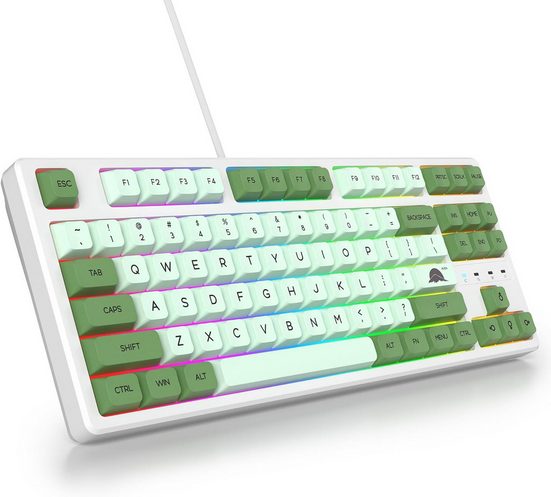 RGB Hintergrundbeleuchtung Gaming-Tastatur