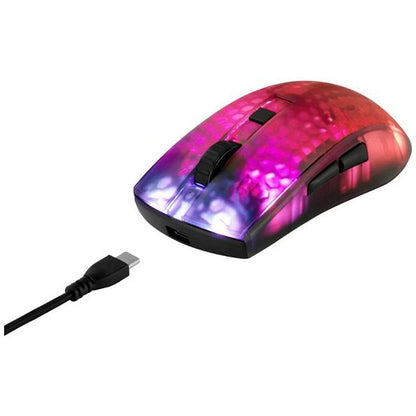 Gaming-Maus Mäuse (Abnehmbares Kabel, Beleuchtet, Integriertes Scrollrad)