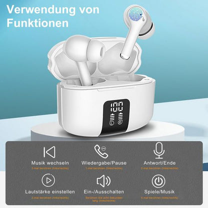 Kopfhörer-Bluetooth,True-Wireless Rauschunterdrückungsfunktion In-Ear-Kopfhörer