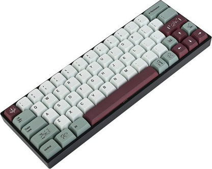 RGB Hintergrundbeleuchtung Gaming-Tastatur (mit transparentem Design und verbesserten für eine optimale Gaming)