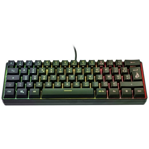 RGB–Tastatur, Tastatur (Beleuchtet, Multimediatasten)