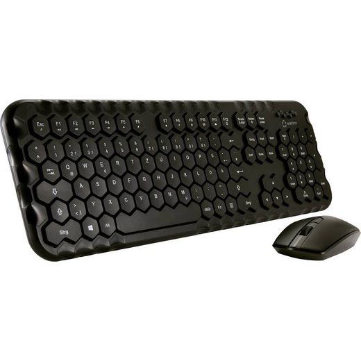 Kabelloses Tastatur- und Maus-Set 2.4 Tastatur