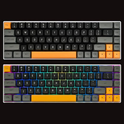 RGB Hintergrundbeleuchtung Tastatur (Klonschaltern, Langlebigkeit und Stärke, glattes Oberflächengefühl)