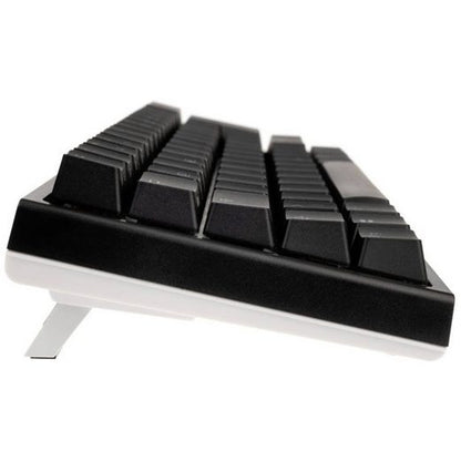 Schwarz-weiße Gaming-Tastatur