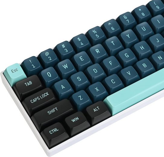 RGB Hintergrundbeleuchtung Tastatur (Klonschaltern, Langlebigkeit und Stärke, glattes Oberflächengefühl)