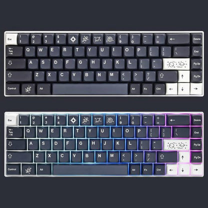 Hochwertige XDA Profil Tastenkappen Gaming-Tastatur (Hochwertige XDA Profil für verbesserten Tippkomfort und Haltbarkeit)