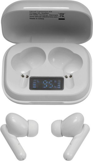 Kabelloser- In-Ear-Kopfhörer (Freisprechfunktion, LED Ladestandsanzeige, True Wireless, integrierte Steuerung für Anrufe und Musik, Bluetooth)