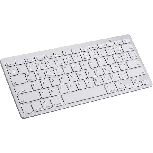 Tastatur Kabellose 2.4GHz Wireless Keyboard Drahtlose Bluetooth PC Wireless-Tastatur (Mobilität, Kabelloser Komfort, Leise und komfortabel, Kompatibilität)