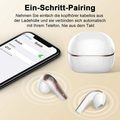 In-Ear-Kopfhörer,Bluetooth Kopfhörer mit HD Mikrofon,Bluetooth 5.3 In-Ear-Kopfhörer