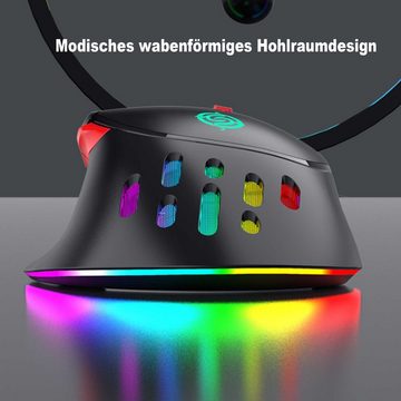 DIIDA Mechanische Maus,Maus,PC Maus,Kabellose Maus,Gaming-Maus Gaming-Maus