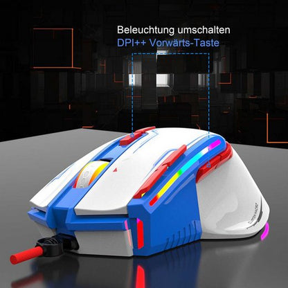 DIIDA Mechanische Maus,Maus,PC Maus,Kabellose Maus,Gaming-Maus Gaming-Maus