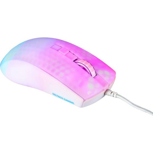 RGB Maus Kabel Gaming Maus (große Leuchtfläche, kabelgebunden, schnelle Reationszeit)