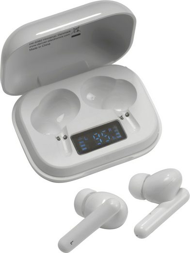 Kabelloser- In-Ear-Kopfhörer (Freisprechfunktion, LED Ladestandsanzeige, True Wireless, integrierte Steuerung für Anrufe und Musik, Bluetooth)