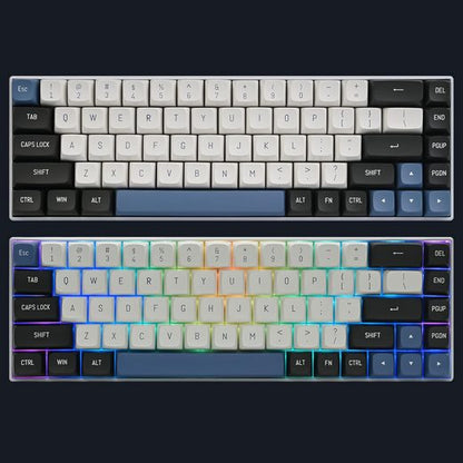 RGB Hintergrundbeleuchtung Tastatur (Klonschaltern, Langlebigkeit und Stärke, glattes Oberflächengefühl)