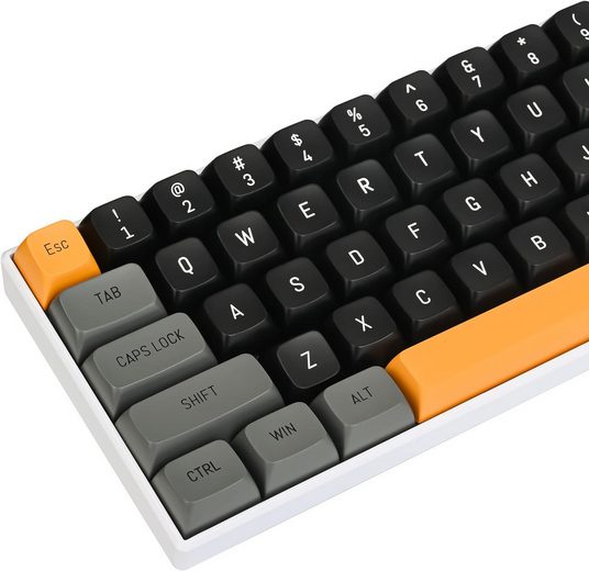 RGB Hintergrundbeleuchtung Tastatur (Klonschaltern, Langlebigkeit und Stärke, glattes Oberflächengefühl)